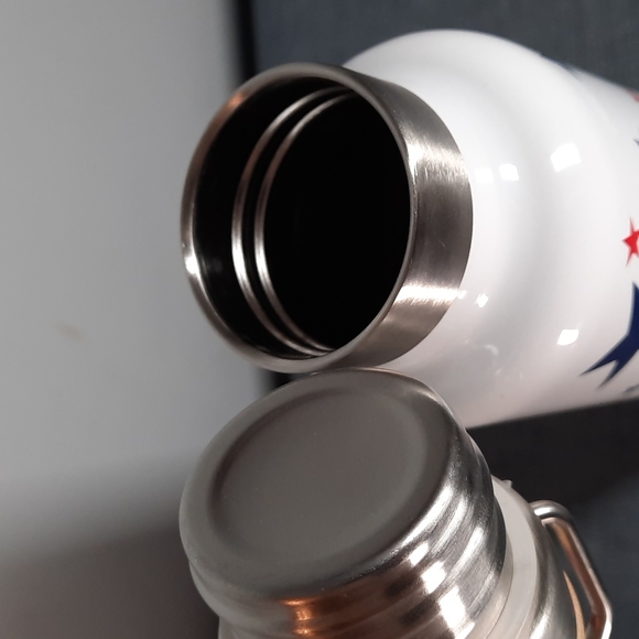 Insulated Stainless Steel Water Patriotic Love Democrat Republican USA Wood Top - Picture 6 of 8